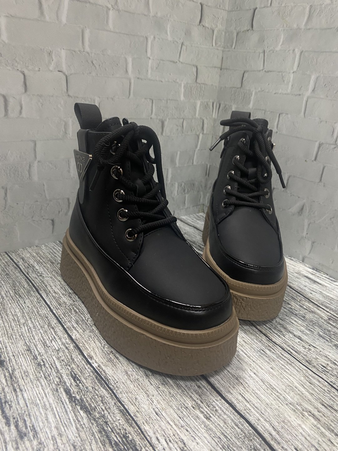 Ботинки Царевна коричневый, черный купить,NaN