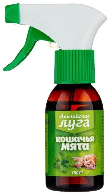 Лакомство Альпийские луга Спрей Кошачья Мята 100 г 1 шт