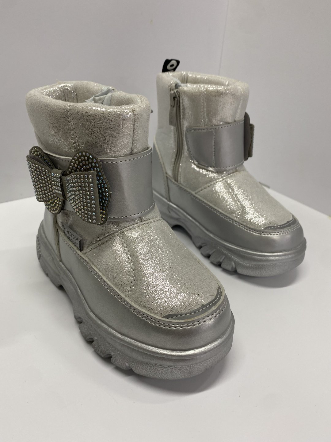 Ботинки Tom.m серебристый купить,NaN