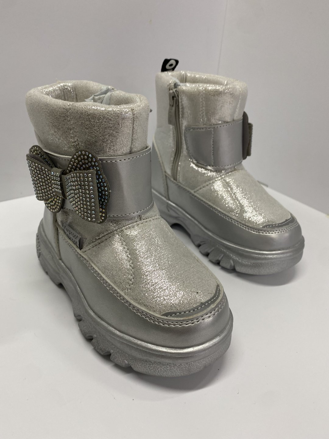 Ботинки Tom.m серебристый купить,NaN