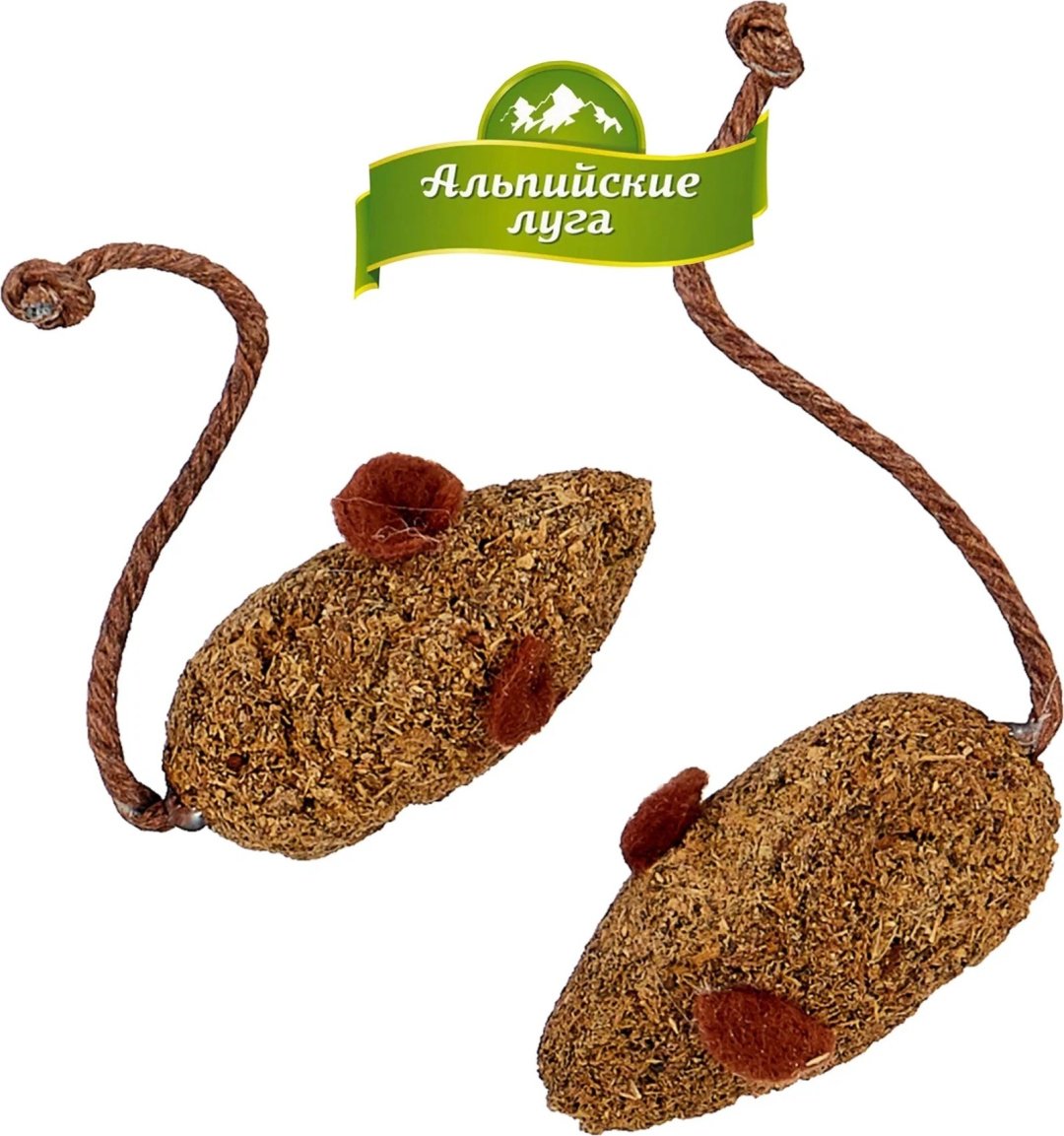 Лакомство Альпийские луга кошачья мята, мышки 25 г