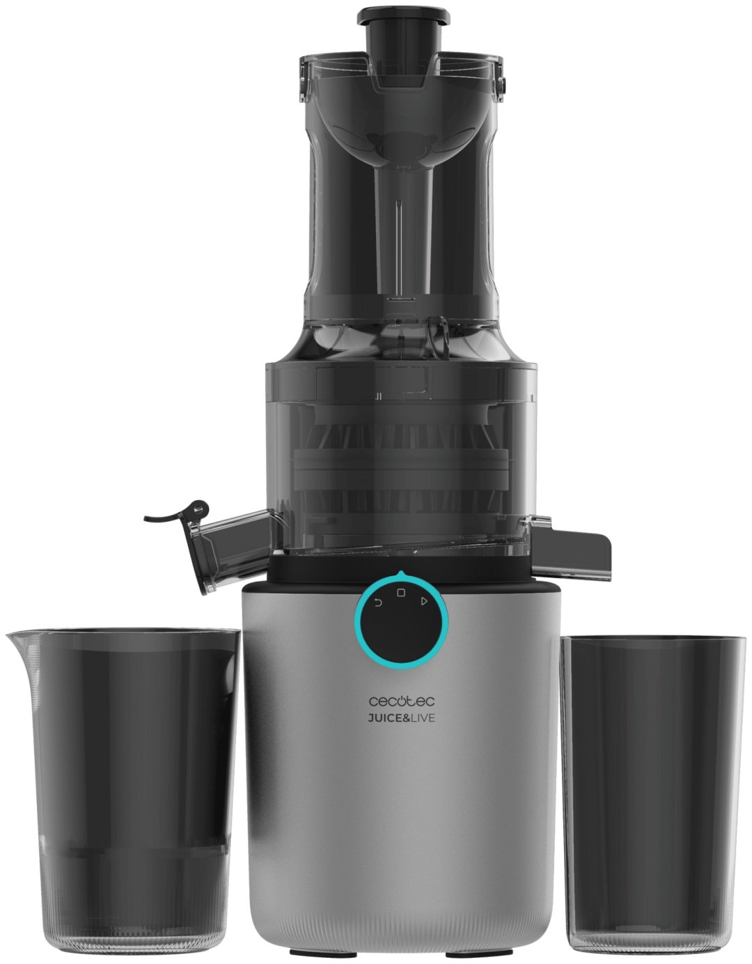 Соковыжималка Cecotec JuiceLive 1500 Slim серый