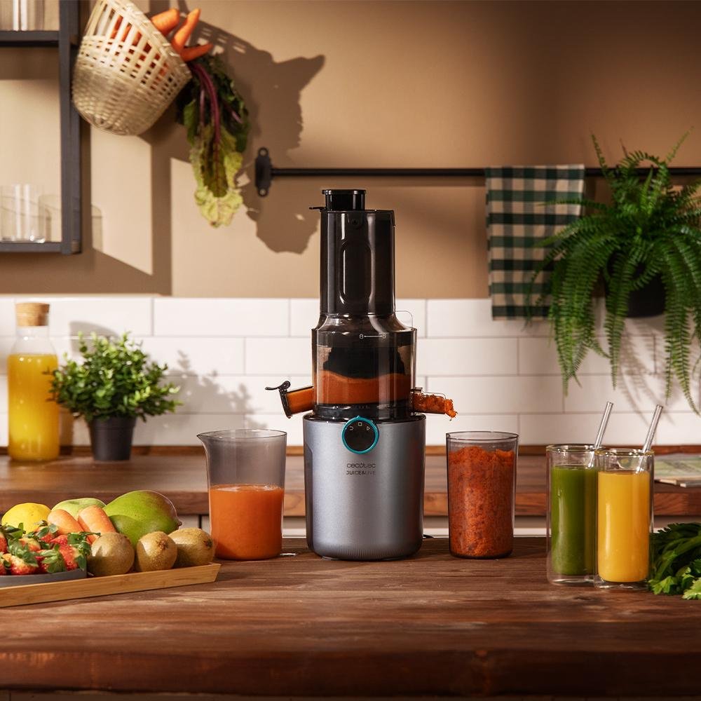 Соковыжималка Cecotec JuiceLive 1500 Slim серый - ForteMarket Соковыжималка Cecotec JuiceLive 1500 Slim серый купить,39990