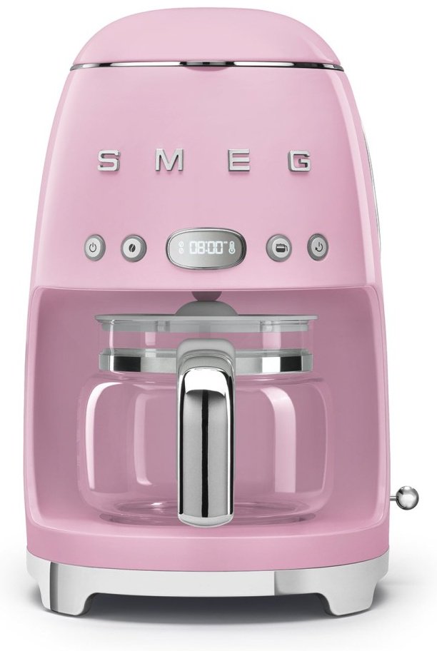 Кофеварка Smeg DCF02PKEU розовый