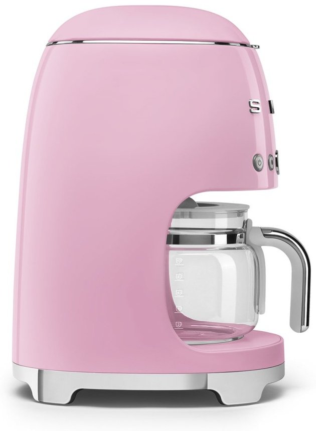 Кофеварка Smeg DCF02PKEU розовый