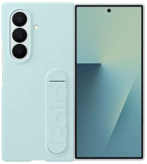Чехол для телефона SAMSUNG Silicone Case Z Fold7 EF-MF966CMEGRU Mint  купить,NaN