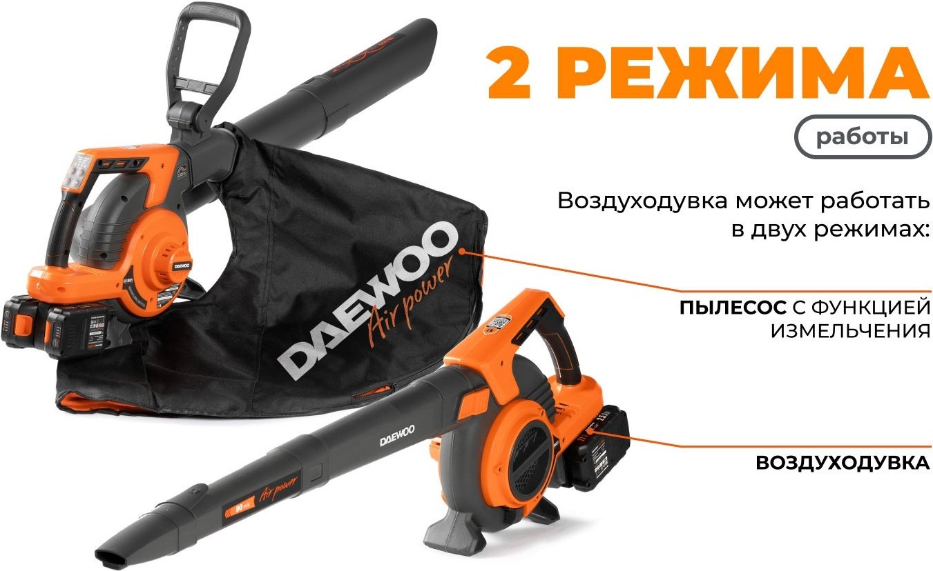Воздуходувка Daewoo 21 кВт 21 л.с. 700 куб. м/ч