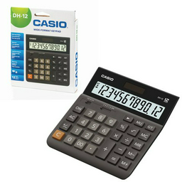 Калькулятор настольный CASIO DH-12-BK-S-EP