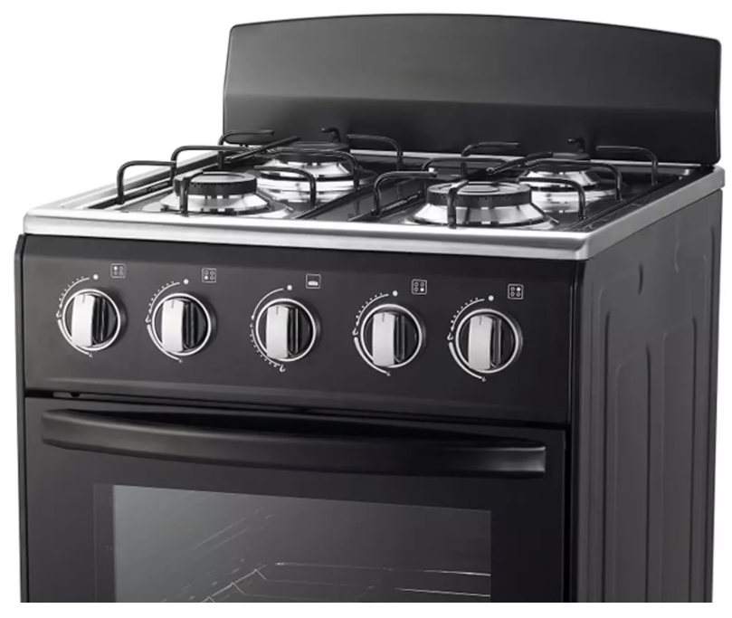 Кухонная плита Hausberg EG-5003BL (KZ) черный купить,NaN