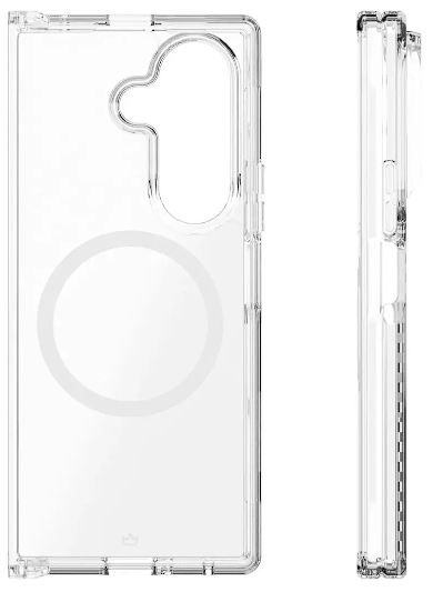 Чехол для телефона VLP Crystal Case with MagSafe for Samsung Z Fold 7 1052051 Transparent 