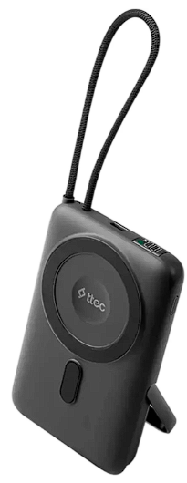 Внешний аккумулятор TTEC ReCharger M LCD 10000 mAhPD 20W USB-C cable 2BB230GR черный