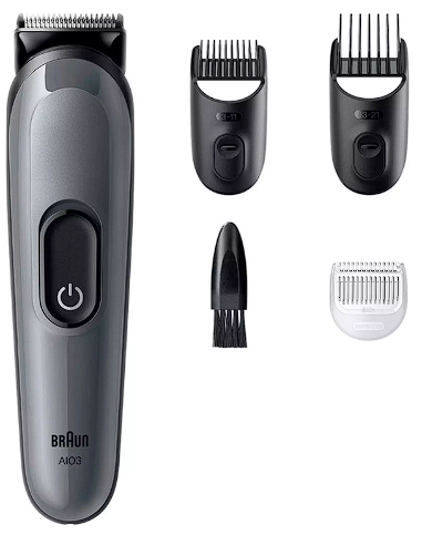 Триммер для бороды BRAUN AIO 3500&nbsp;MSGREY&nbsp;BOX CEEMEA