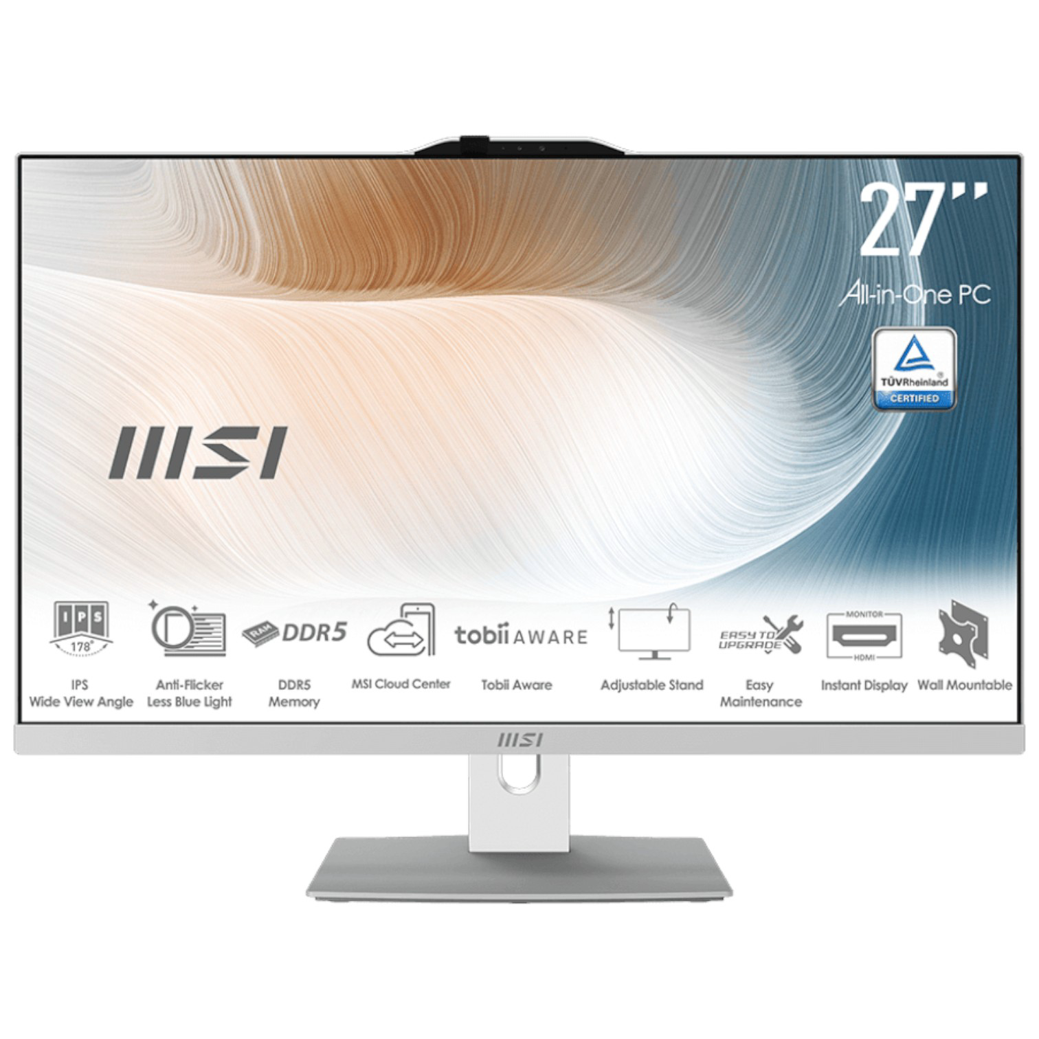 Моноблок MSI Modern AM272P 1M-685XRU 27" White купить,NaN