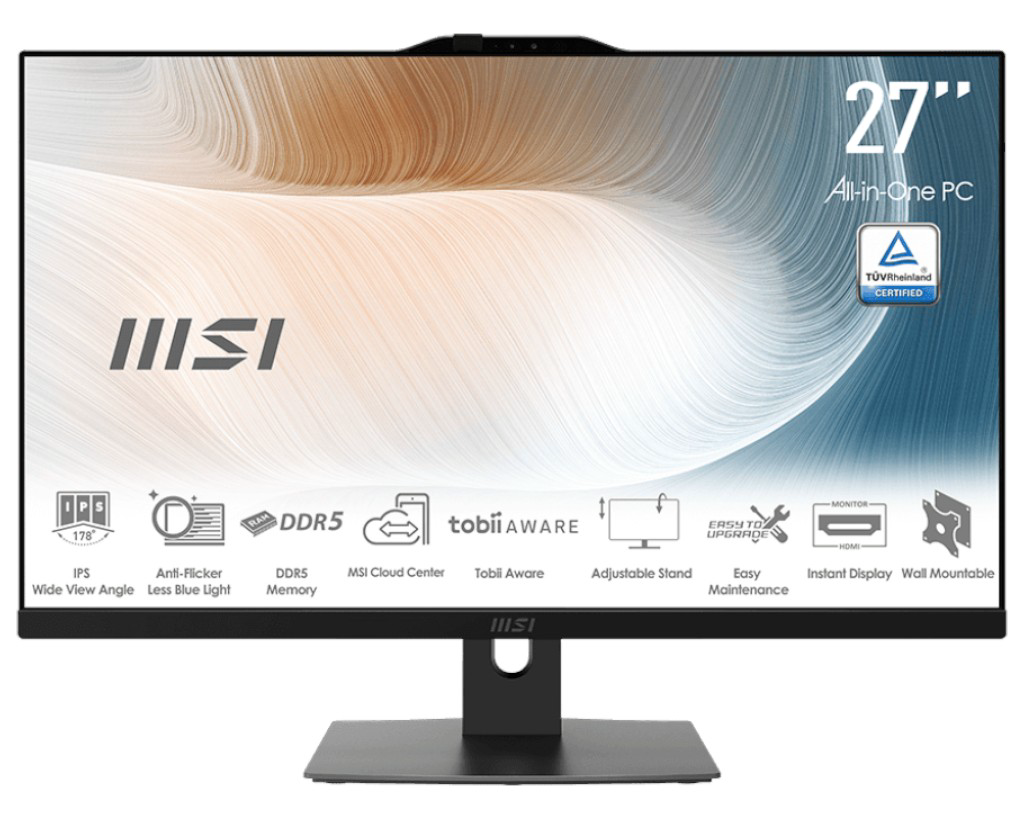 Моноблок MSI Modern AM272P 1M-681XRU 27" Black купить,NaN