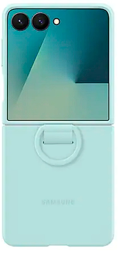 Чехол для телефона SAMSUNG Ring Case Silicone Z Flip7 EF-PF766TMEGRU Mint  купить,NaN