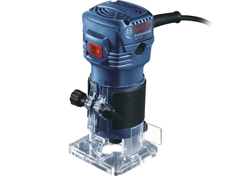 Кромочный фрезер Bosch GKF 550 Professional синий
