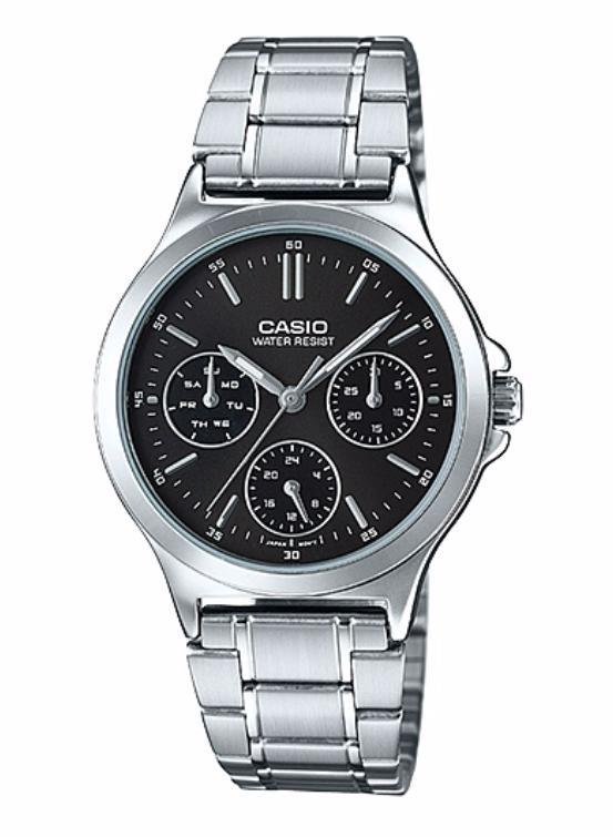 Часы Casio MTP-V300D-1AUDF серебристые