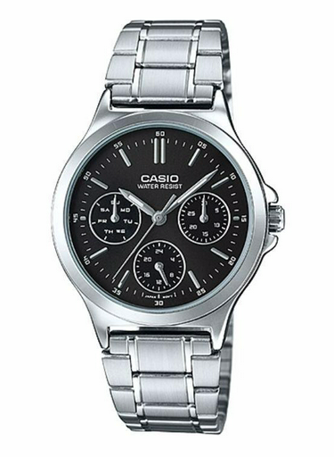 Часы Casio MTP-V300D-1AUDF серебристые