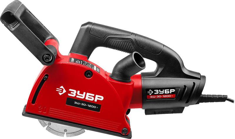 Штроборез Зубр ЗШ-30-1200 Т красный - ForteMarket Штроборез Зубр ЗШ-30-1200 Т красный купить,0
