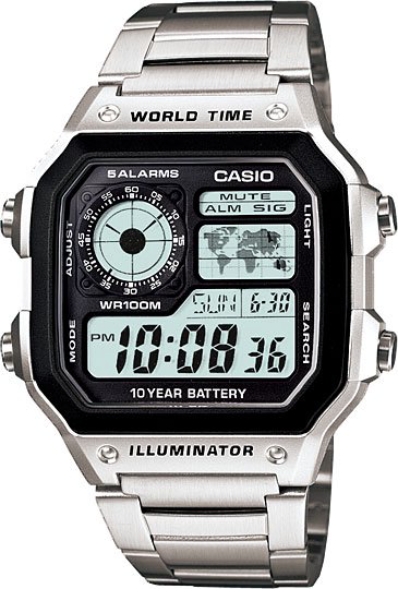 Наручные часы Casio AE-1200WHD-1AVDF купить,NaN