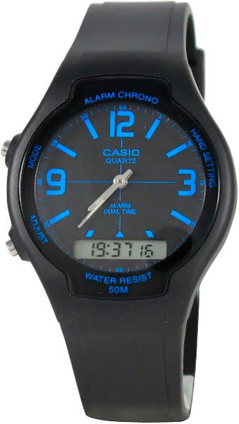 Наручные часы Casio AW-90H-2BVDF купить,NaN