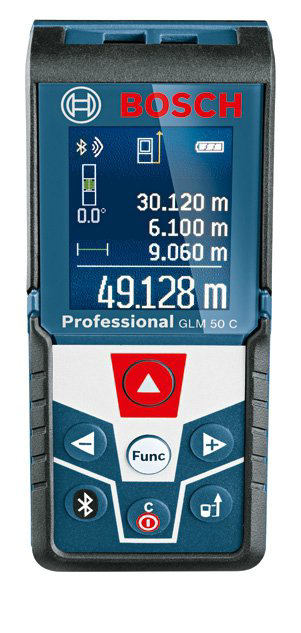 Лазерный дальномер Bosch GLM 50 C 0601072C00 синий купить,NaN