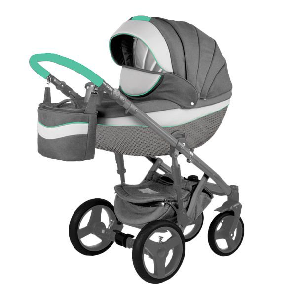Коляска Adamex Monte D2 grey купить,NaN