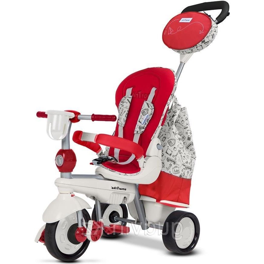 Велосипед Smart Trike 5в1 Dazzle Splash  red-white красно-белый купить,NaN