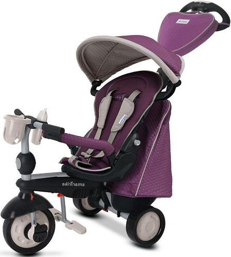 Велосипед SmartTrike 5в1 Infinity Recliner purple фиолетовый купить,NaN