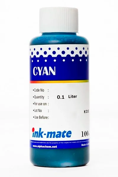 Чернила водорастворимые Ink-Mate CIMB-275 Cyan для Canon PIXMA G1900/2900/3900 100мл голубые