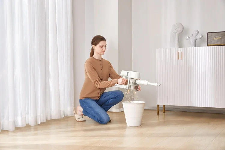 Пылесос Xiaomi Dreame Cordless Vacuum Cleaner R10 бело-золотистый купить,0