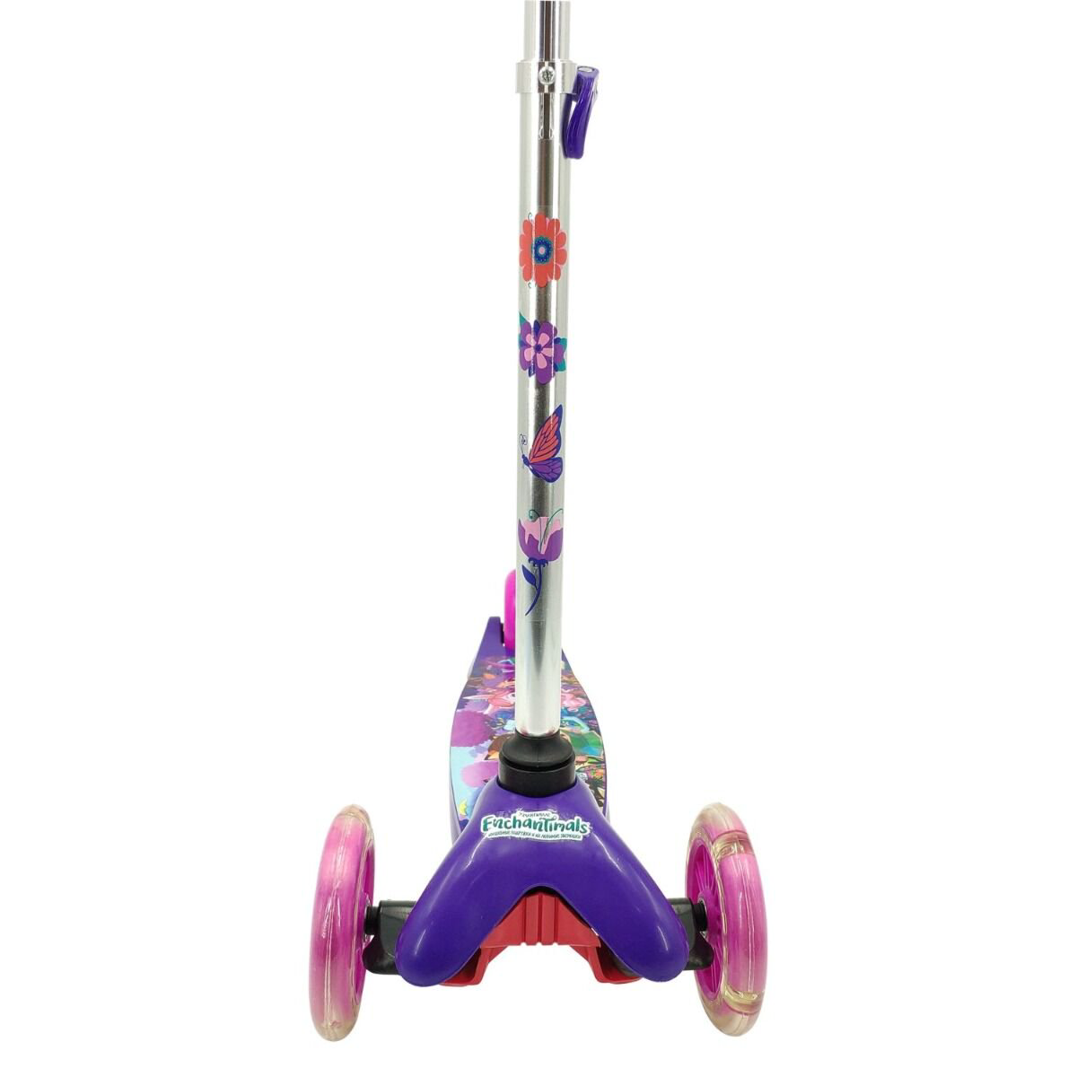Самокат 1toy Enchantimals фиолетовый купить,NaN