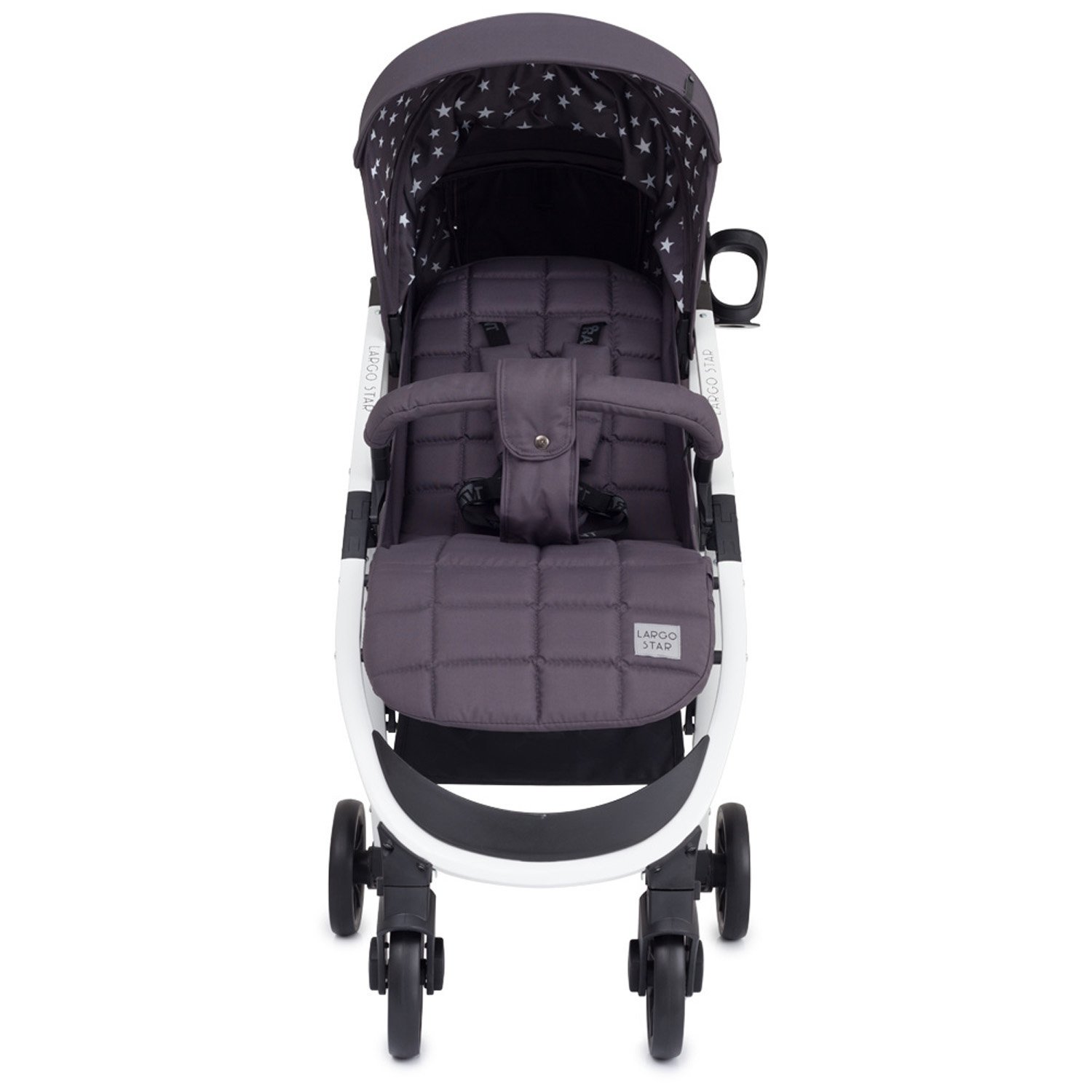 Коляска прогулочная Rant Largo Star RA054 moon grey купить,NaN
