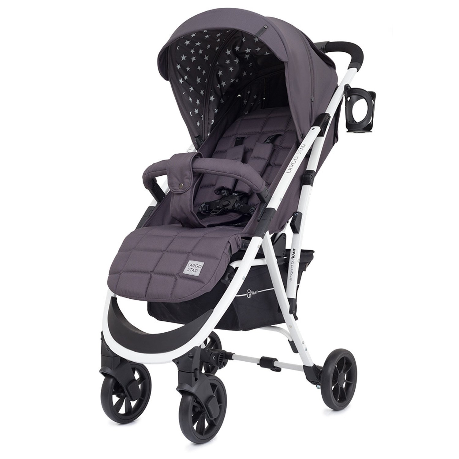 Коляска прогулочная Rant Largo Star RA054 moon grey купить,NaN
