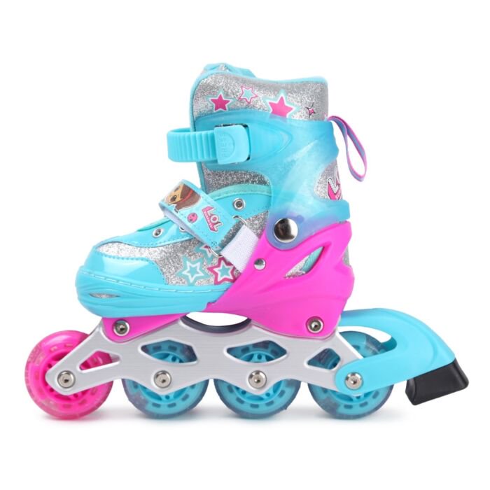 Ролики 1toy LOL размер S 30-33 голубые купить,NaN