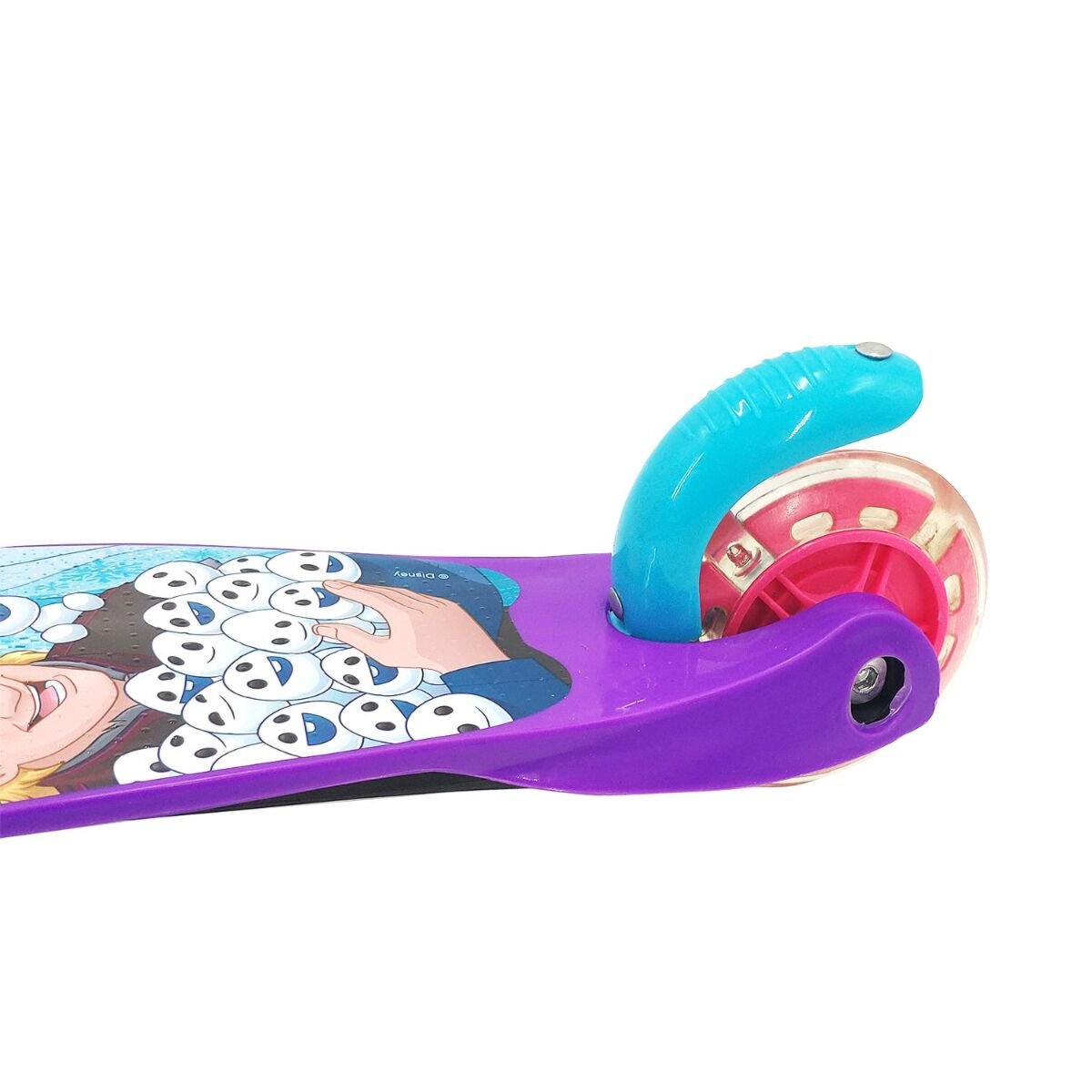 Самокат 1toy  Disney  Холодное сердце фиолетовый купить,NaN