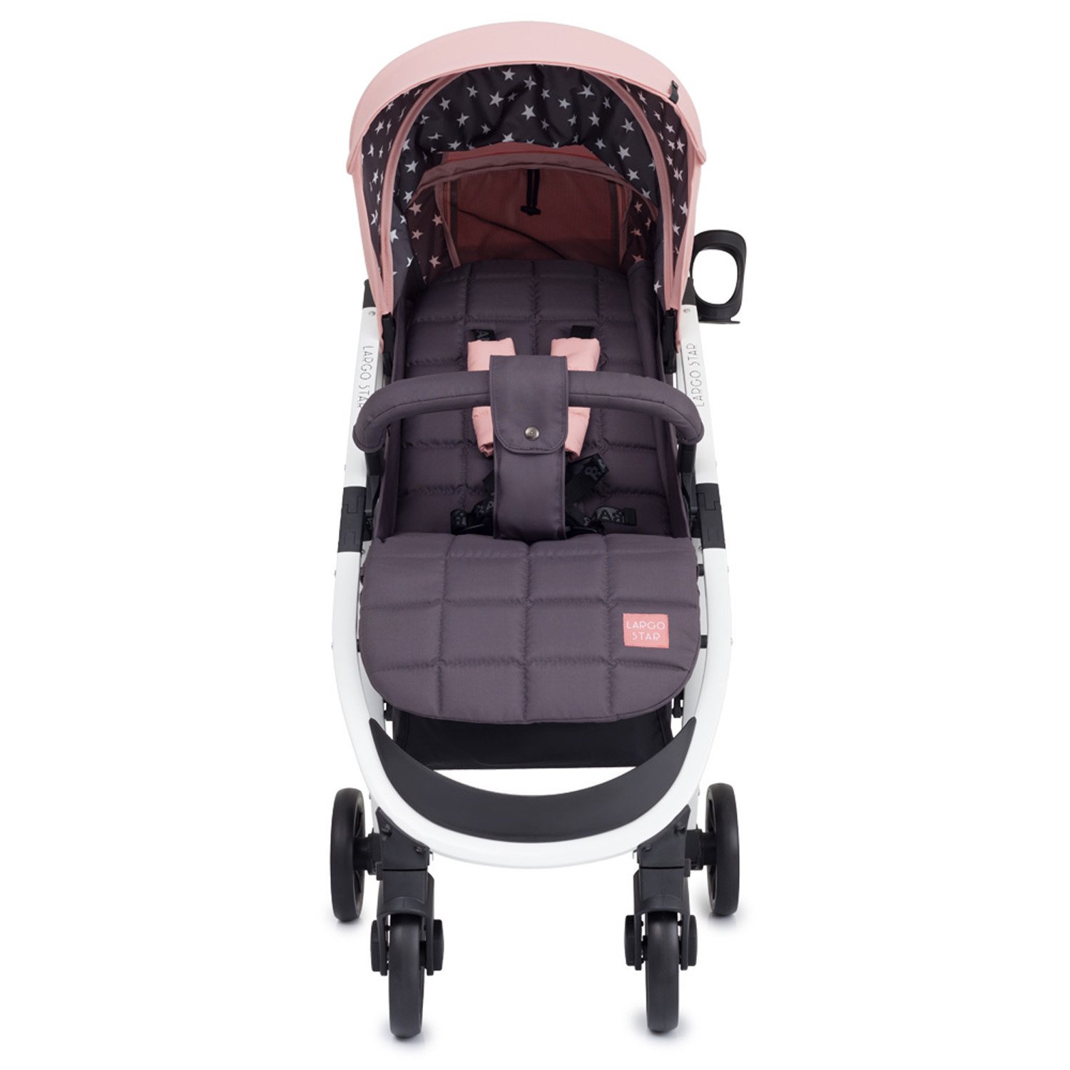 Коляска прогулочная Rant Largo Star  RA054 Cloud Pink купить,NaN