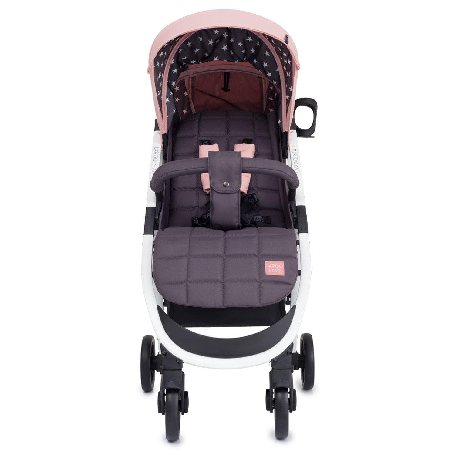 Коляска прогулочная Rant Largo Star  RA054 Cloud Pink купить,NaN