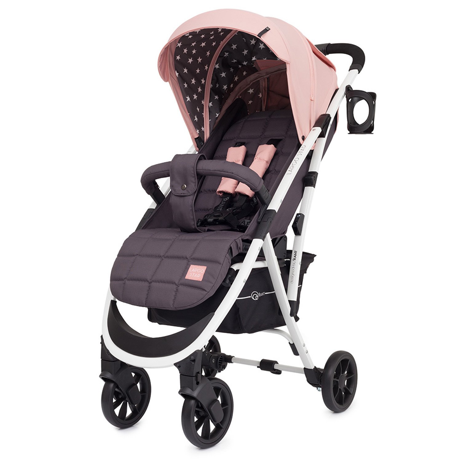 Коляска прогулочная Rant Largo Star  RA054 Cloud Pink купить,NaN