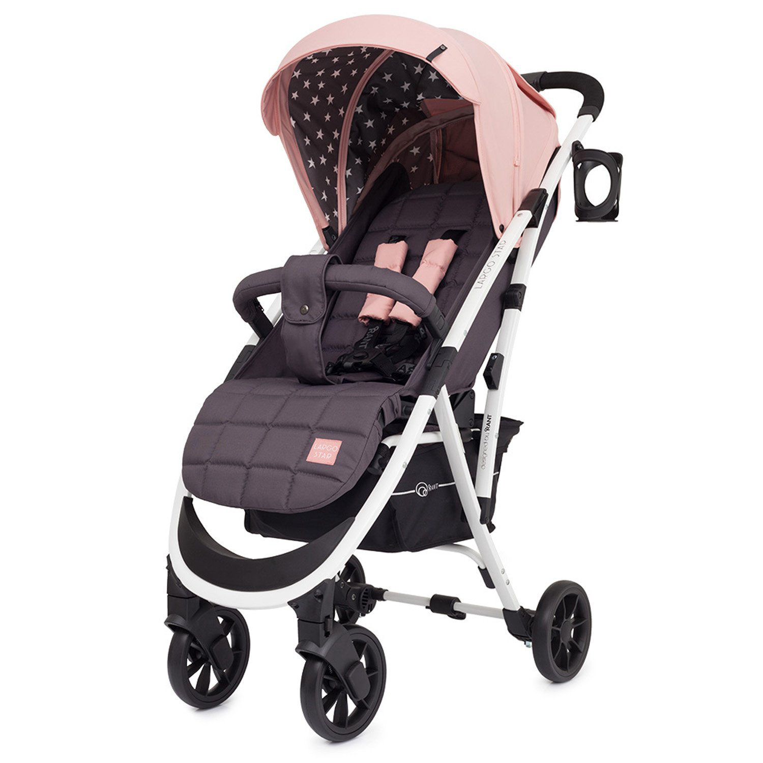 Коляска прогулочная Rant Largo Star  RA054 Cloud Pink купить,NaN