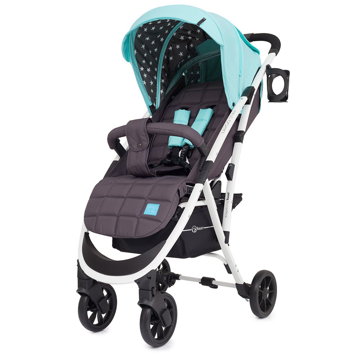 Коляска прогулочная Rant Largo Star RA054 Aruba Blue купить,NaN