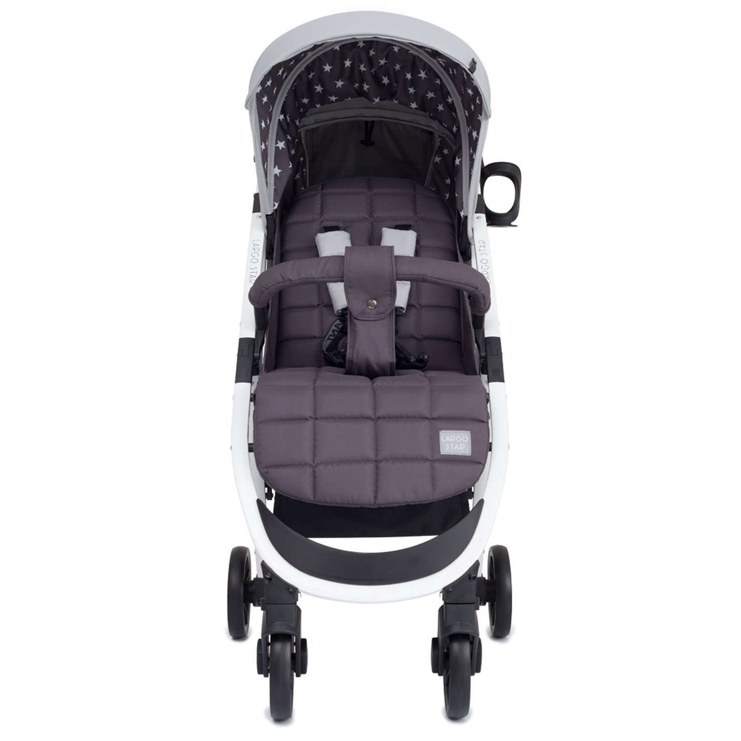 Коляска прогулочная Rant Largo Star  RA054 Soft Grey купить,NaN