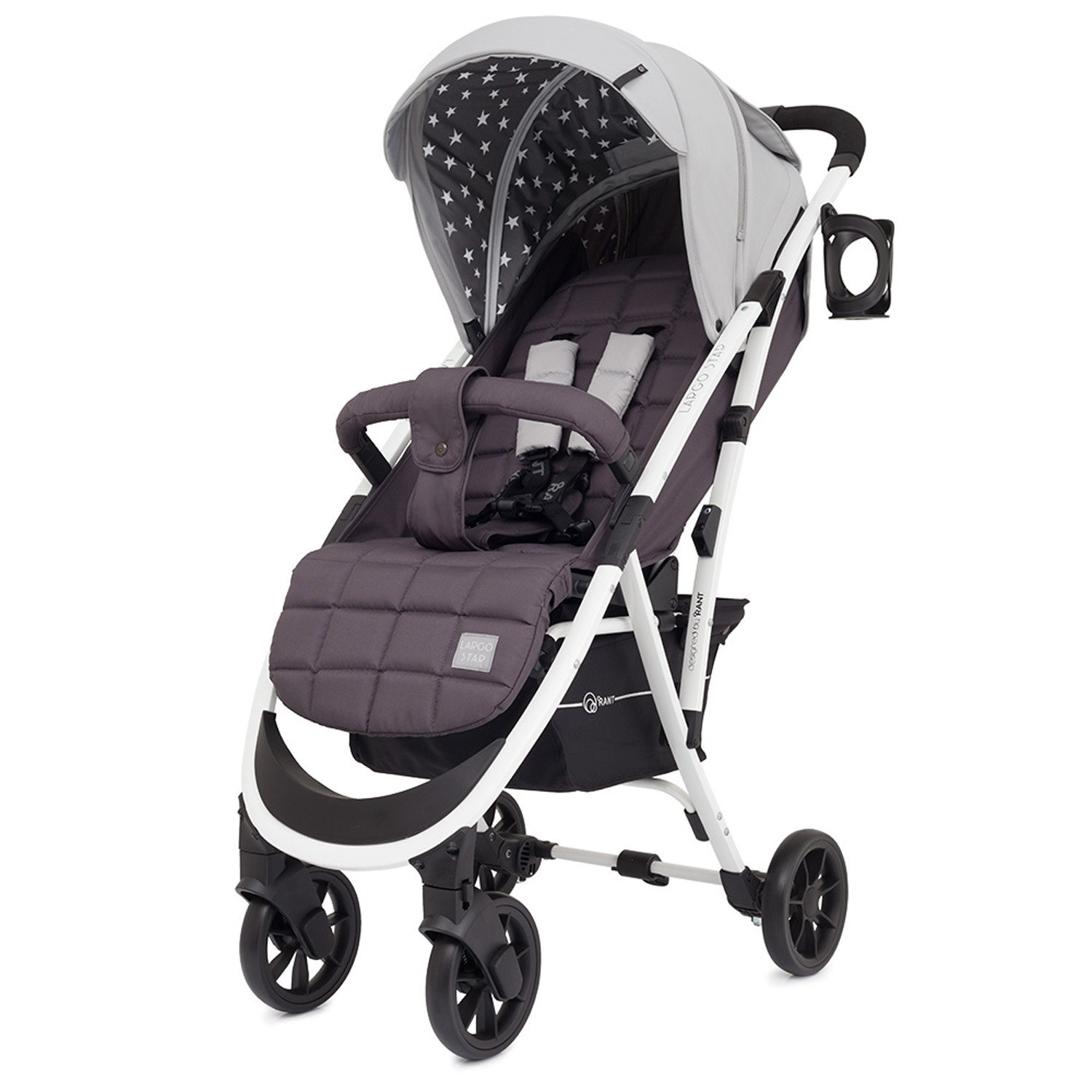 Коляска прогулочная Rant Largo Star  RA054 Soft Grey купить,NaN