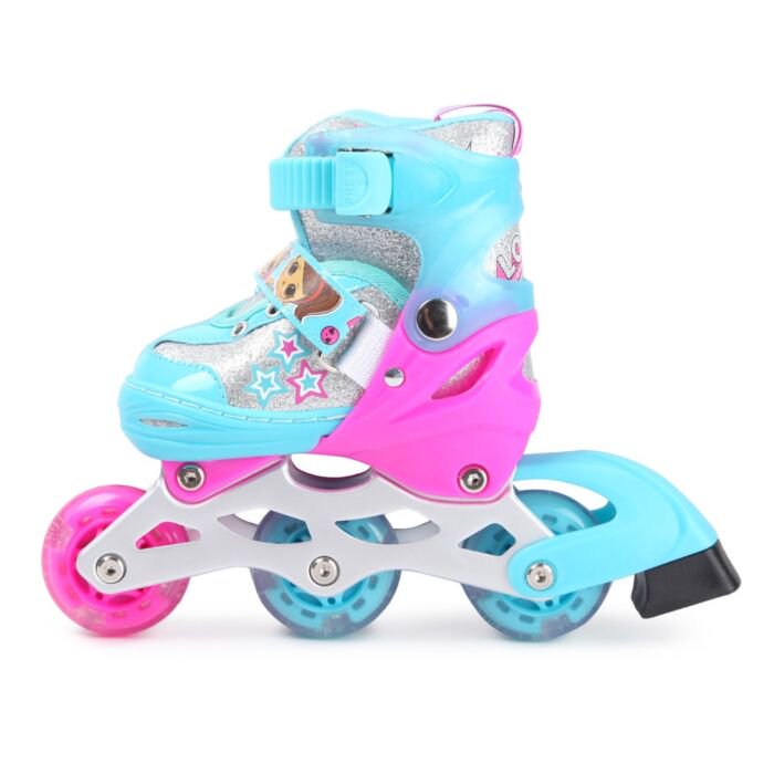 Ролики 1toy LOL размер  ХS 26-29 голубые купить,NaN