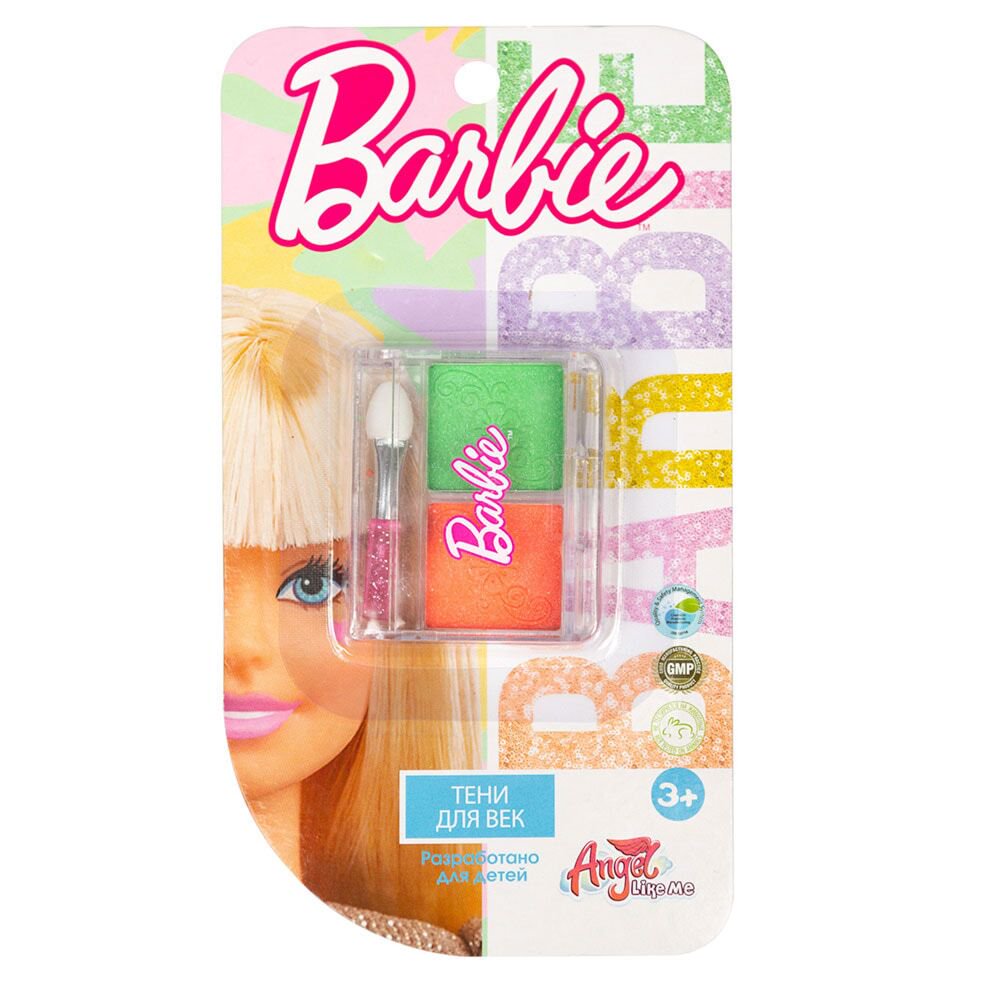 Игровой набор Angel Like Me  Barbie Тени для век оранжевый-зеленый купить,NaN