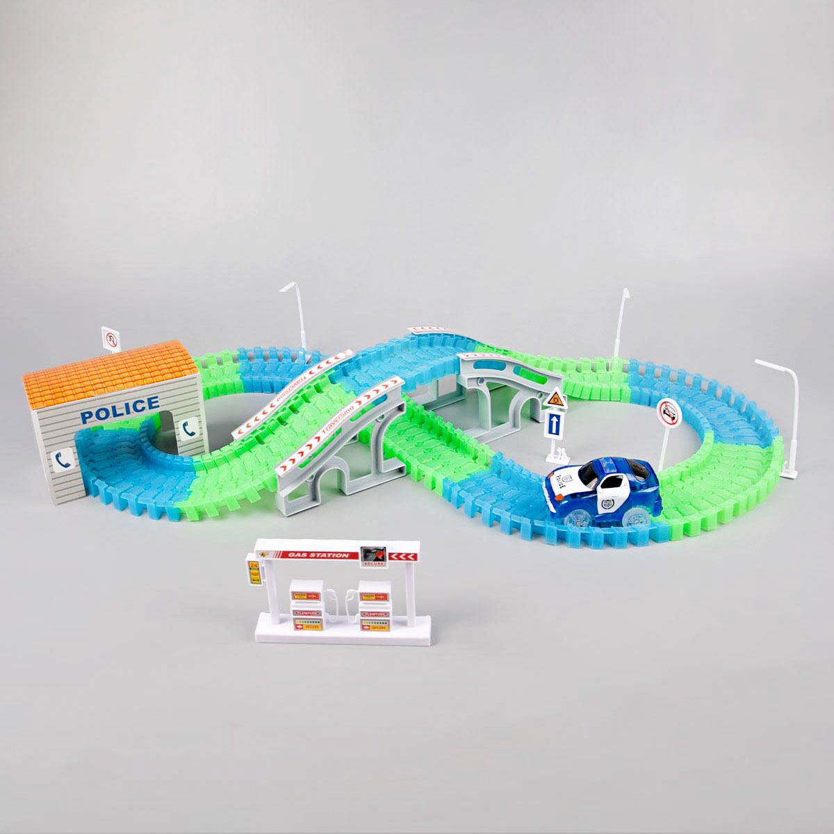 Сборный трек Action Track  118 деталей купить,NaN