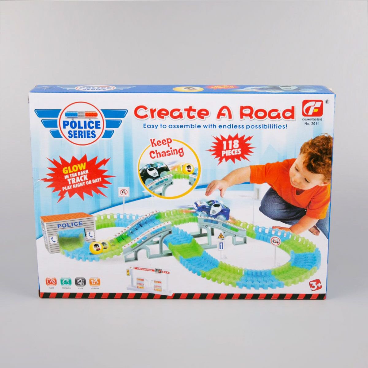 Сборный трек Action Track  118 деталей купить,NaN