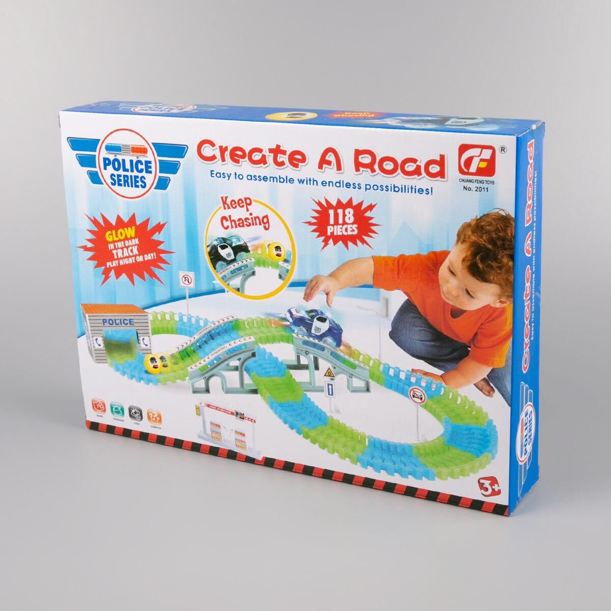 Сборный трек Action Track  118 деталей купить,NaN