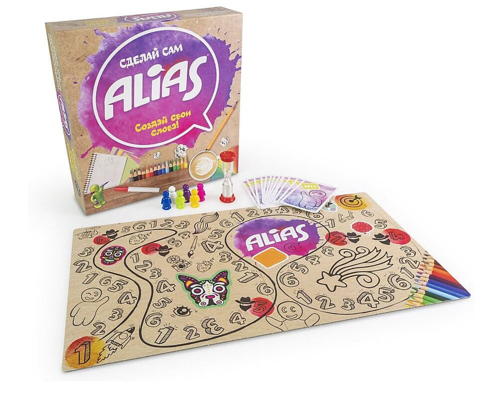 Настольная игра Tactic Alias Сделай сам купить,NaN