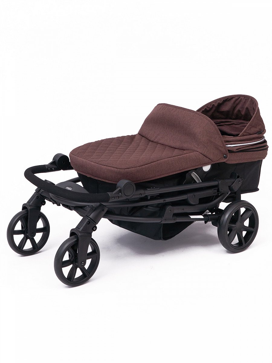 Коляска 2в1 Tomix Bloom Dark Brown/Black купить,NaN